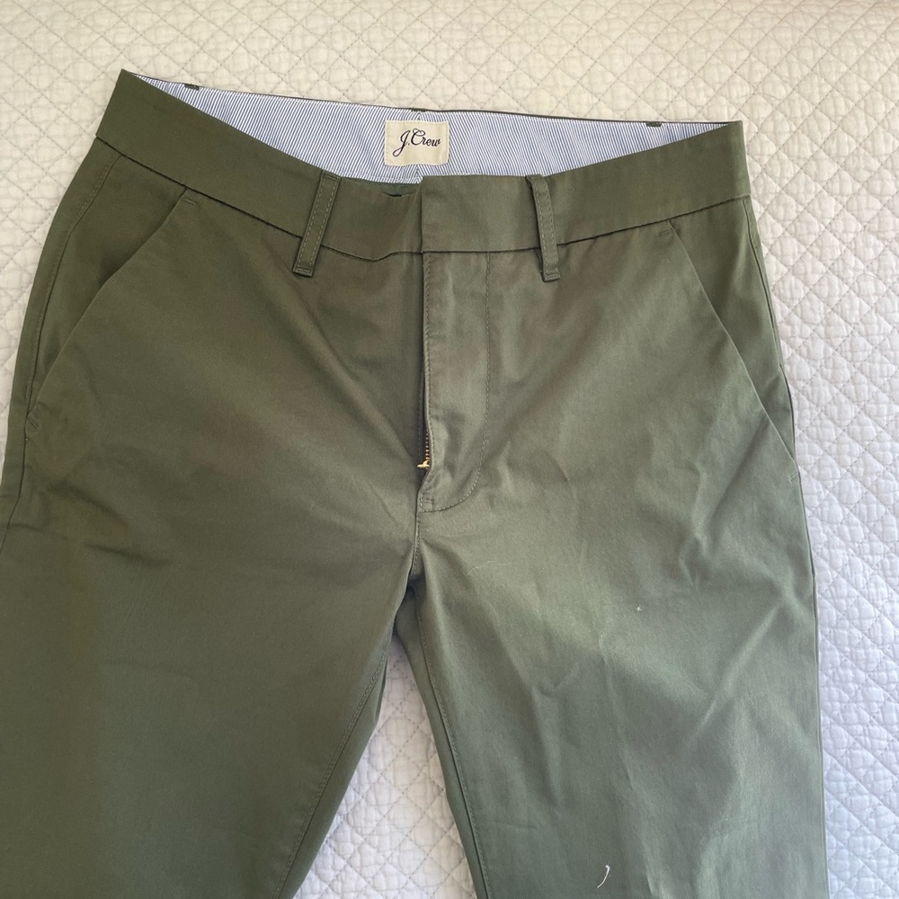 Jcrew green pants